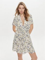 Liu Jo Sukienka codzienna MA4367 T3617 Écru Regular Fit. Sukienki Liu Jo, na co dzień, bez wzorów, z wiskozy, bez kołnierzyka, bez ramiączek, proste. Za 469.99 zł.