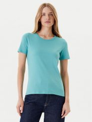 United Colors Of Benetton T-Shirt 3GA2E16A0 Zielony Regular Fit. Zielone t-shirty United Colors of Benetton, l, bez wzorów, z bawełny, bez kołnierzyka, bez ramiączek. Za 59.99 zł.
