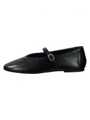 GANT Footwear Skórzane baleriny "Chadii" w kolorze czarnym z paskiem rozmiar: 40. Czarne baleriny GANT Footwear, bez wzorów, bez obcasa. Za 449.95 zł.
