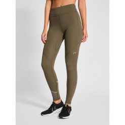 Legginsy damskie Newline Nwlchicago. Brązowe legginsy Newline, s, bez wzorów. Za 273.50 zł.