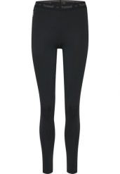 Legginsy termoaktywne damskie Hummel First Performance Women Tights. Czarne legginsy Hummel, s, bez wzorów, z elastanu, z standardowym stanem, długie. Za 118.00 zł.