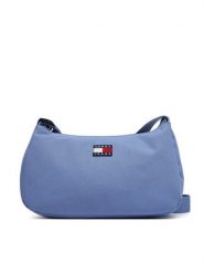 Tommy Jeans Torebka Tjw Ess Daily Shoulder Bag AW0AW18768 Niebieski. Niebieskie torebki klasyczne Tommy Jeans, bez wzorów, z jeansu, bez dodatków. Za 249.99 zł.