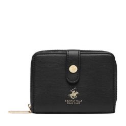 Portfel Beverly Hills Polo Club. Czarne portfele Beverly Hills Polo Club, bez wzorów. Za 79.99 zł.