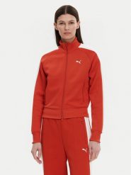 Puma Bluza T7 Always On 629796 Czerwony Regular Fit. Czerwone bluzy Puma, xs, bez wzorów, z bawełny, bez kaptura. Za 169.99 zł.