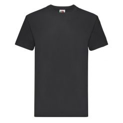 Koszulka Unisex Dla Dorosłych Super Premium. Czarne bluzki FRUIT OF THE LOOM, xl, bez wzorów, sportowe, bez kołnierzyka, bez ramiączek. Za 50.99 zł.