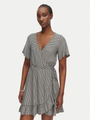 Roxy Sukienka codzienna Zenith Wrap ERJWD03876 Czarny Regular Fit. Czarne sukienki Roxy, na co dzień, m, bez wzorów, z wiskozy, bez kołnierzyka, bez ramiączek, proste. Za 299.99 zł.