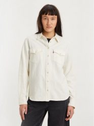 Levi's® Koszula Essential Western 167860014 Écru Regular Fit. Koszule s, bez wzorów, z bawełny, bez kołnierzyka, bez ramiączek. Za 239.99 zł.