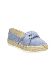 Bullboxer Espadryle w kolorze błękitnym rozmiar: 37. Niebieskie espadryle Bullboxer, bez wzorów, z materiału, bez obcasa, bez zapięcia. Za 152.98 zł.