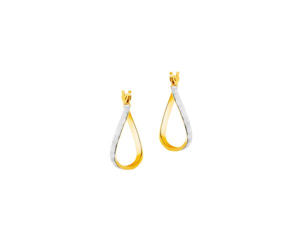 Złote kolczyki. Żółte kolczyki Apart, złote. Za 639.00 zł.