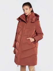 Calvin Klein Płaszcz zimowy K20K204690 Pomarańczowy Regular Fit. Brązowe płaszcze Calvin Klein, na zimę, xs, bez wzorów, z syntetyku, bez kaptura. Za 1,049.00 zł.