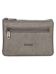 Beagles Portfel w kolorze srebrnym - 12,5 x 9 x 1 cm rozmiar: onesize. Szare portfele Beagles, bez wzorów, z materiału. Za 36.94 zł.