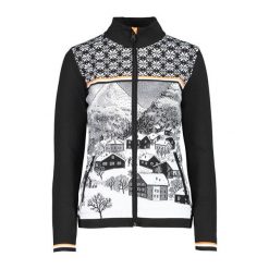 Bluza damska turystyczna CMP 7H96141. Czarne bluzy CMP, m, bez wzorów, bez kaptura. Za 626.95 zł.