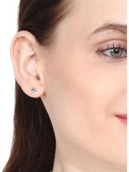 Diamant Vendôme Złote kolczyki-wkrętki z diamentami rozmiar: onesize. Szare kolczyki Diamant Vendöme, z diamentem, złote. Za 521.99 zł.