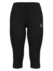 Odlo Legginsy "Essentials" w kolorze czarnym do biegania rozmiar: XS. Czarne legginsy Odlo, xs, bez wzorów, z materiału. Za 149.66 zł.