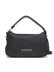 Valentino Torebka Peonies Re VBS8NH13 Czarny. Czarne torebki klasyczne Valentino, bez wzorów, ze skóry, bez dodatków. Za 279.99 zł.