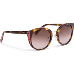 Okulary przeciwsłoneczne FURLA - Rialto 995306 D 238F REM Havana 003. Brązowe okulary przeciwsłoneczne Furla, bez wzorów, z tworzywa sztucznego. W wyprzedaży za 449.00 zł.