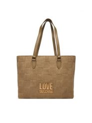 LOVE MOSCHINO Torebka JC4123PP0NKB110A Brązowy. Brązowe torebki klasyczne Love Moschino, bez wzorów, ze skóry, bez dodatków. Za 1,099.00 zł.
