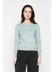 C& Jo Sweter w kolorze miętowym rozmiar: 36. Zielone swetry C& Jo, bez wzorów, ze splotem, bez ramiączek. Za 127.95 zł.