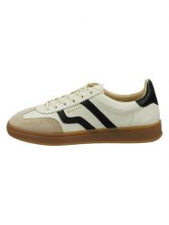 GANT Footwear Skórzane sneakersy "Cuzima" w kolorze beżowym rozmiar: 39. Brązowe trampki GANT Footwear, bez wzorów, bez zapięcia. Za 377.95 zł.