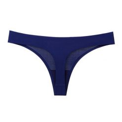 Stringi bezszwowe niewidoczne pod odzieżą Trayanka. Czerwona stringi Intica, bez wzorów, z materiału. Za 49.00 zł.