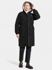 Didriksons Dwustronna parka "Anna" w kolorze biało-czarnym rozmiar: 40/42. Białe parki Didriksons, bez kaptura. Za 311.85 zł.