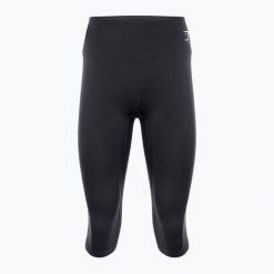 Legginsy treningowe damskie Gymshark Training Cropped. Czarne legginsy sportowe Gymshark, xs, bez wzorów, na fitness i siłownię. Za 84.99 zł.