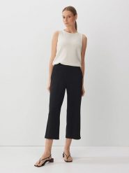 Someday Spodnie w kolorze czarnym rozmiar: 38. Czarne spodnie materiałowe someday., na co dzień, bez wzorów, z materiału, z podwyższonym stanem. Za 205.95 zł.