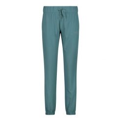 Spodnie damskie CMP Solsice. Niebieskie spodnie sportowe CMP, bez wzorów, trekkingowe. Za 193.99 zł.