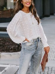 Milan Kiss Bluzka w kolorze białym rozmiar: XL. Białe bluzki Milan Kiss, xl, bez wzorów, bez kołnierzyka, bez ramiączek. Za 164.02 zł.