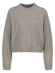 Sublevel Sweter w kolorze szarobrązowym rozmiar: XS. Brązowe swetry Sublevel, xs, bez wzorów, bez ramiączek. Za 135.95 zł.