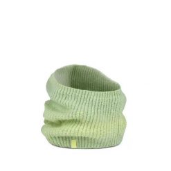Ciepły, wełniany szalik Buff Datma. Fioletowe szaliki Buff, bez wzorów, z dzianiny, eleganckie. Za 169.99 zł.