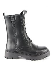 Foreverfolie Botki w kolorze czarnym rozmiar: 38. Czarne botki Foreverfolie, bez wzorów, bez obcasa, bez zapięcia. Za 143.95 zł.