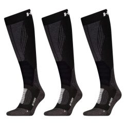 Skarpety narciarskie dla dorosłych HEAD Racer Kneehigh 3 pary. Czarne skarpety Head, bez wzorów. Za 346.99 zł.