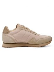 WODEN Skórzane sneakersy "Nora III" w kolorze jasnoróżowym rozmiar: 38. Różowe trampki Woden, bez wzorów, z materiału, bez zapięcia. Za 232.68 zł.