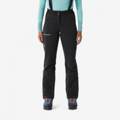 Spodnie alpinistyczne damskie Alpinism. Czarne spodnie narciarskie SIMOND, m, bez wzorów, z elastanu, narciarskie. Za 349.99 zł.