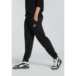 Damskie spodnie dresowe z małym logo No.1 ESS PUMA Black. Czarne spodnie dresowe Puma, l, bez wzorów, z dresówki, trekkingowe. W wyprzedaży za 114.00 zł.