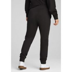 Damskie spodnie dresowe ESS ELEVATED PUMA Black. Czarne spodnie dresowe Puma, s, bez wzorów, z dresówki, trekkingowe. W wyprzedaży za 119.00 zł.
