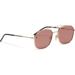 Okulary przeciwsłoneczne TOMMY HILFIGER - 1599/S Gold Pink EYR. Żółte okulary przeciwsłoneczne TOMMY HILFIGER, bez wzorów, z tworzywa sztucznego. W wyprzedaży za 379.00 zł.