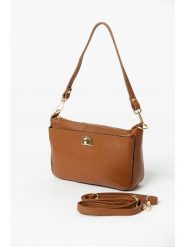 Anna Morellini Skórzana torebka "Taidea" w kolorze brązowym - 23 x 15 x 7 cm rozmiar: onesize. Brązowe torby na ramię Anna Morellini, bez wzorów, z materiału, na ramię, bez dodatków. Za 208.99 zł.