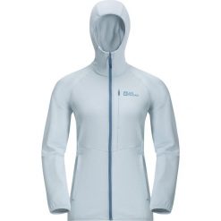 Bluza polarowa damska Jack Wolfskin Kolbenberg Hooded Fz. Niebieskie bluzy Jack Wolfskin, bez wzorów, z polaru, bez kaptura. Za 339.99 zł.