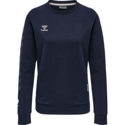 Damska bluza bawełniana Hummel Move Grid. Niebieskie bluzy Hummel, l, bez wzorów, z bawełny, bez kaptura. Za 233.75 zł.