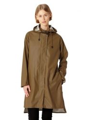 Ilse Jacobsen Płaszcz przeciwdeszczowy w kolorze jasnobrązowym rozmiar: 40. Brązowe kurtki sportowe Ilse Jacobsen, s, bez wzorów, bez kaptura. Za 217.99 zł.