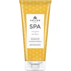 Kallos SPA Exfoliating Shower Gel Peeling do ciała z brazylijskim olejkiem pomarańczowym 200 ml. Peelingi Kallos. Za 12.04 zł.