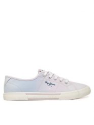 Pepe Jeans Tenisówki Brady Colors W PLS31600 Fioletowy. Fioletowe trampki Pepe Jeans, bez wzorów, z jeansu, bez zapięcia. Za 189.99 zł.
