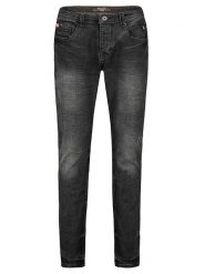 Sublevel Dżinsy - Slim fit - w kolorze czarnym rozmiar: W32. Czarne jeansy Sublevel, z aplikacjami. Za 70.41 zł.