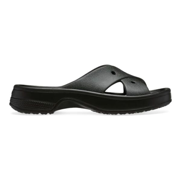 Sandały Damskie Crocs Classic Z Paskiem Krzyżowym Damskie. Czarne sandały Crocs, bez wzorów, sportowe, bez obcasa, bez zapięcia. Za 269.00 zł.