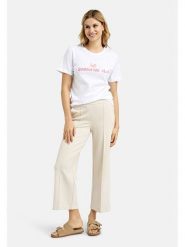 Smith & Soul Koszulka w kolorze białym rozmiar: L. Białe bluzki Smith & Soul, l, bez wzorów, z bawełny, bez kołnierzyka, bez ramiączek. Za 78.99 zł.