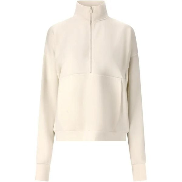 Kobieca bluza półzipowana Athlecia Jillnana. Brązowe bluzy Athlecia, l, bez wzorów, z materiału, bez kaptura. Za 234.00 zł.