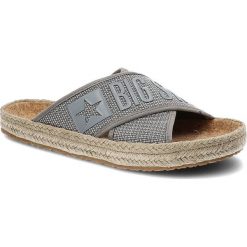 Szare Klapki Big Star Modne Buty Na Lato. Szare klapki Big Star, bez wzorów, ze skóry ekologicznej, bez obcasa. Za 109.00 zł.