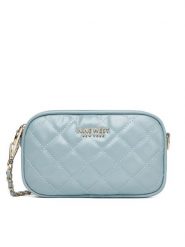 Nine West Torebka LILLA2 Niebieski. Niebieskie listonoszki Nine West, bez wzorów, z materiału, bez dodatków. Za 149.99 zł.